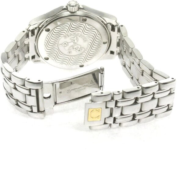 OMEGA Seamaster Date white Dial Quartz Men's Watch_870026 - Picture 3 of 6